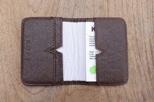 VEGAN CARDHOLDER - Made from Pineapple leaves - Pinatex - The KOFF Label - Sebiet